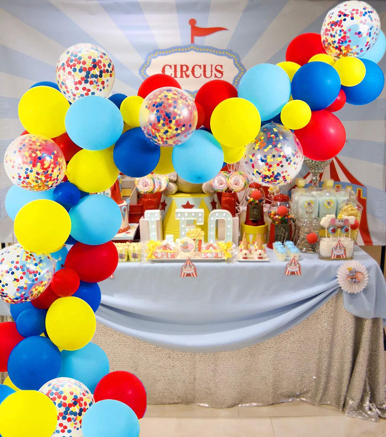 Detail Carnival Balloon Garland Nomer 36