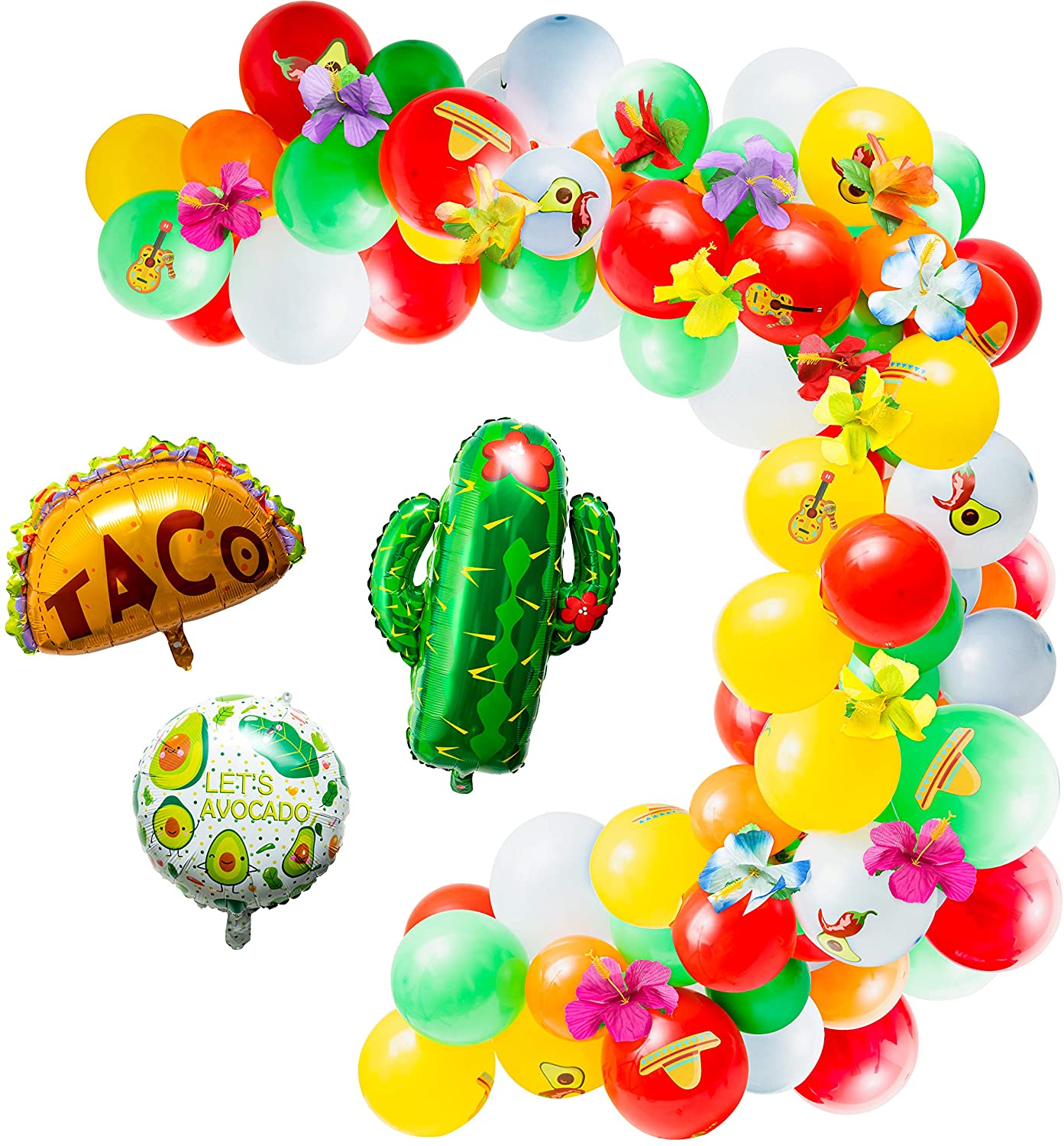 Detail Carnival Balloon Garland Nomer 50