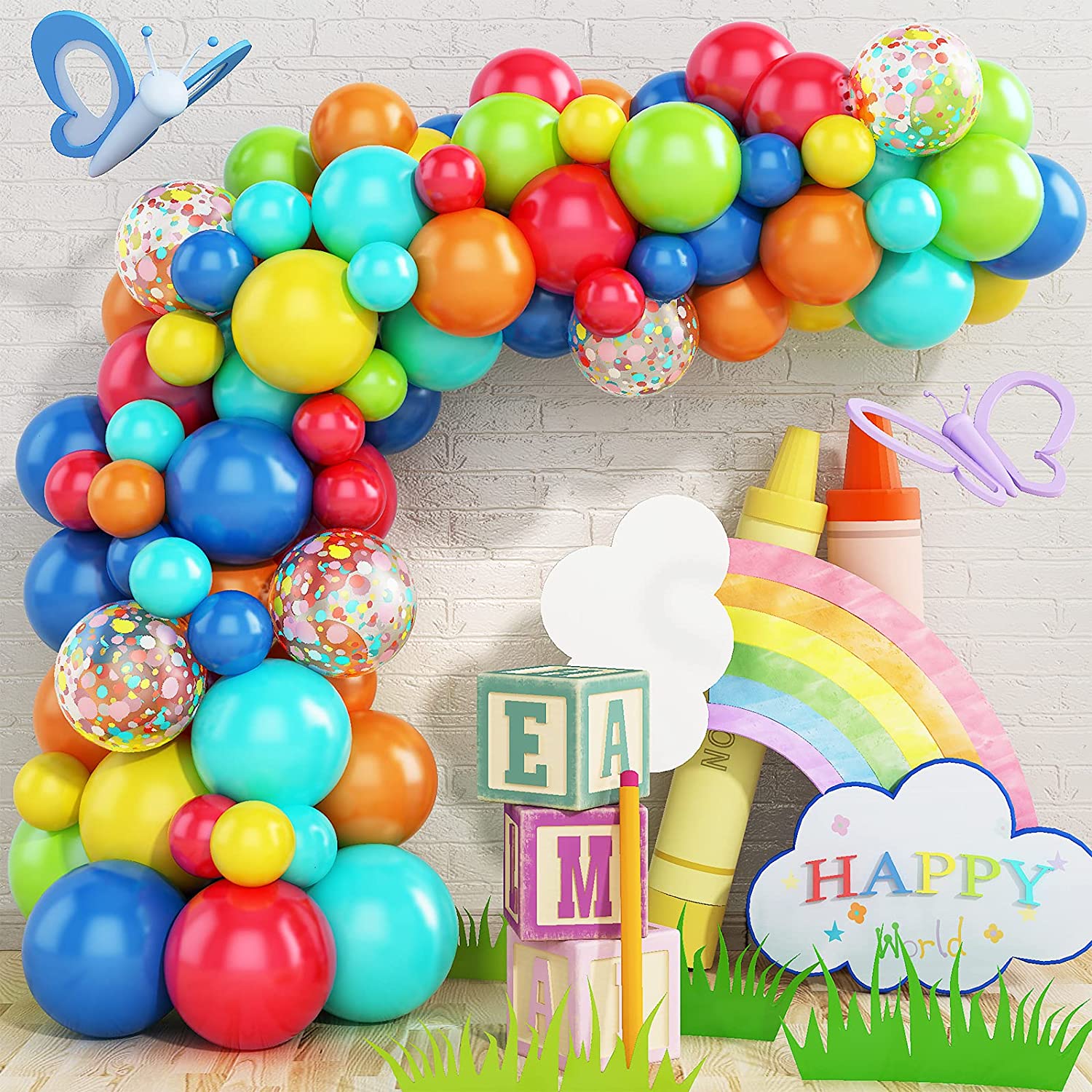 Detail Carnival Balloon Garland Nomer 53