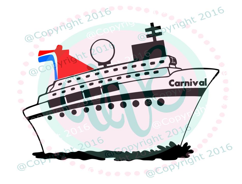 Detail Carnival Cruise Ship Clipart Nomer 9