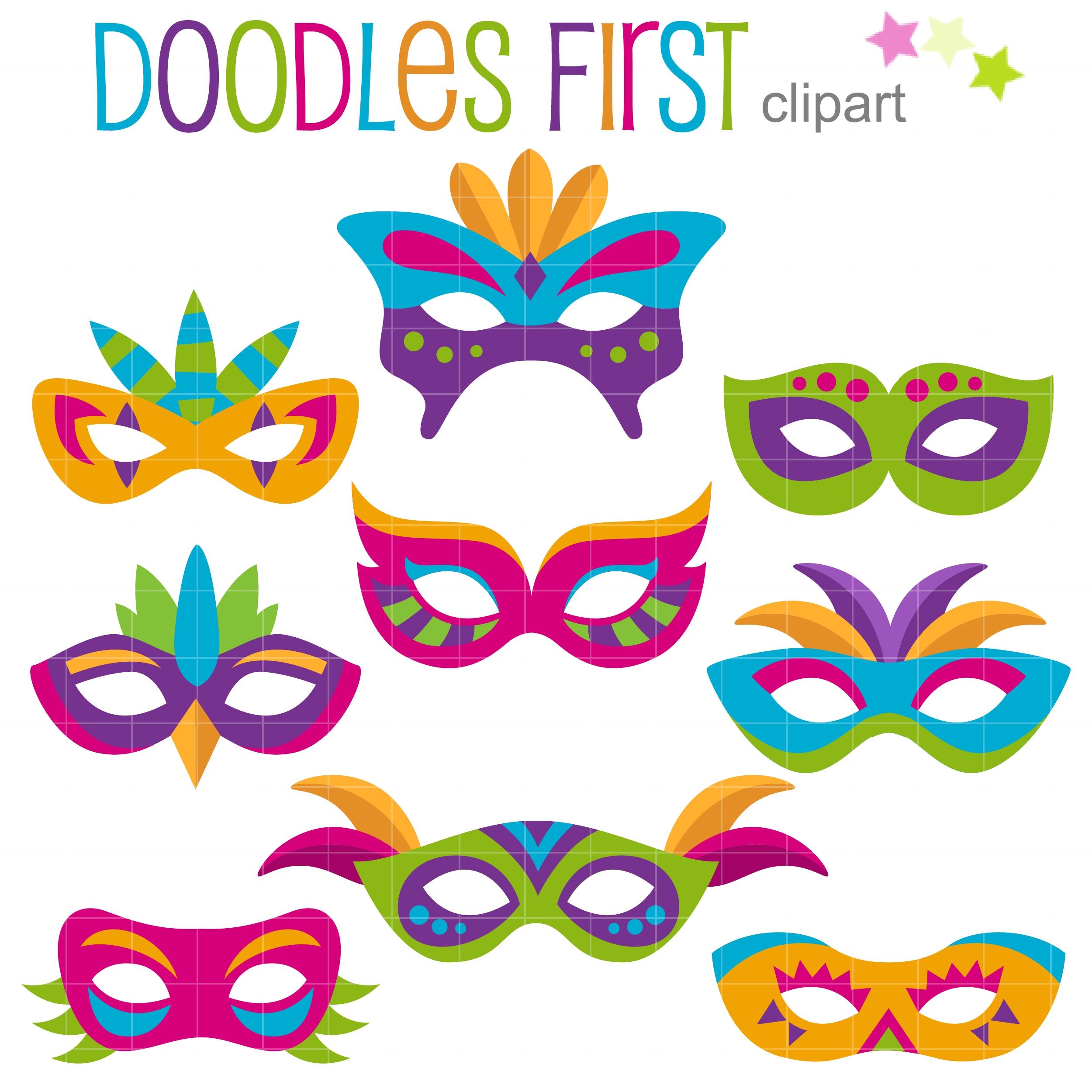 Detail Carnival Mask Clipart Nomer 20