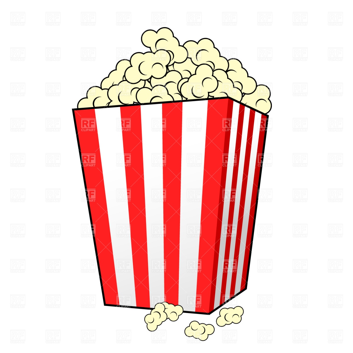 Detail Carnival Popcorn Clipart Nomer 29