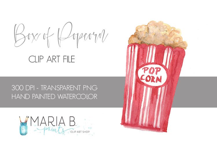 Detail Carnival Popcorn Clipart Nomer 30