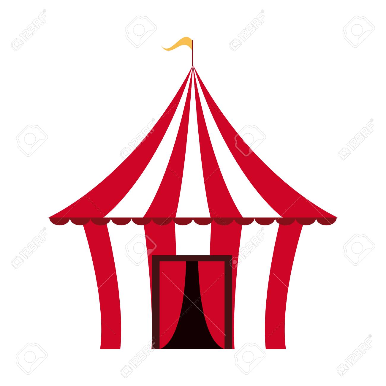 Detail Carnival Tent Vector Nomer 18