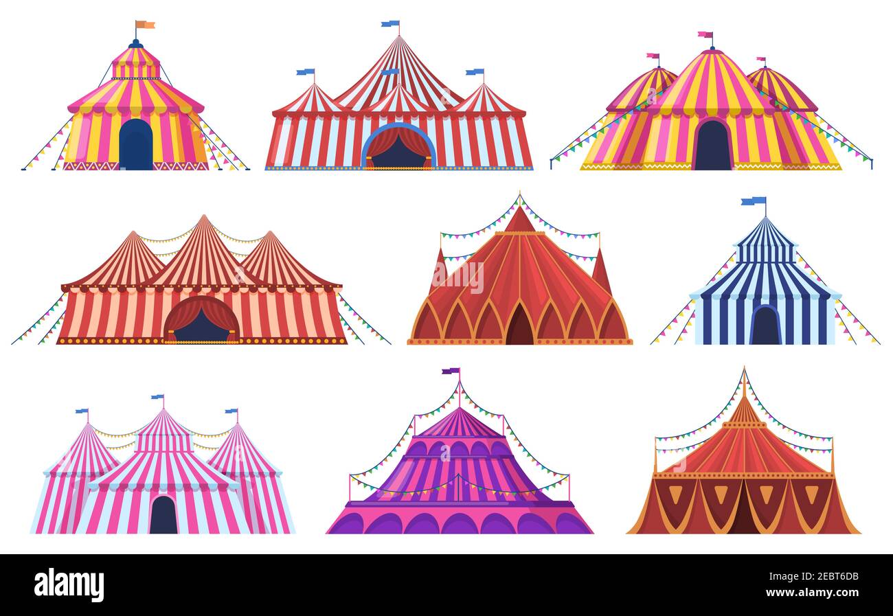 Detail Carnival Tent Vector Nomer 58