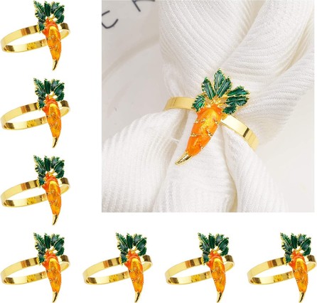 Detail Carrot Napkin Rings Nomer 49