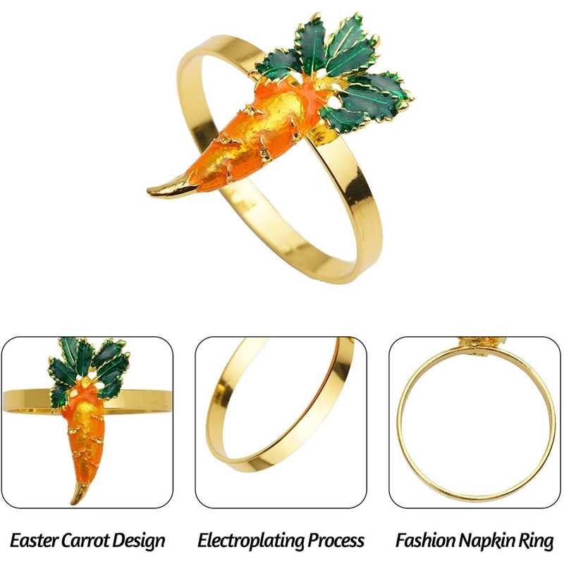 Detail Carrot Napkin Rings Nomer 50