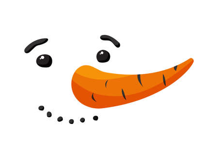 Detail Carrot Nose Clipart Nomer 25