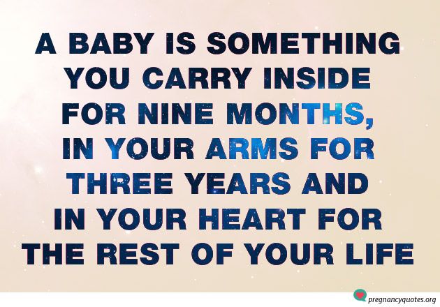 Detail Carrying A Baby Quotes Nomer 4