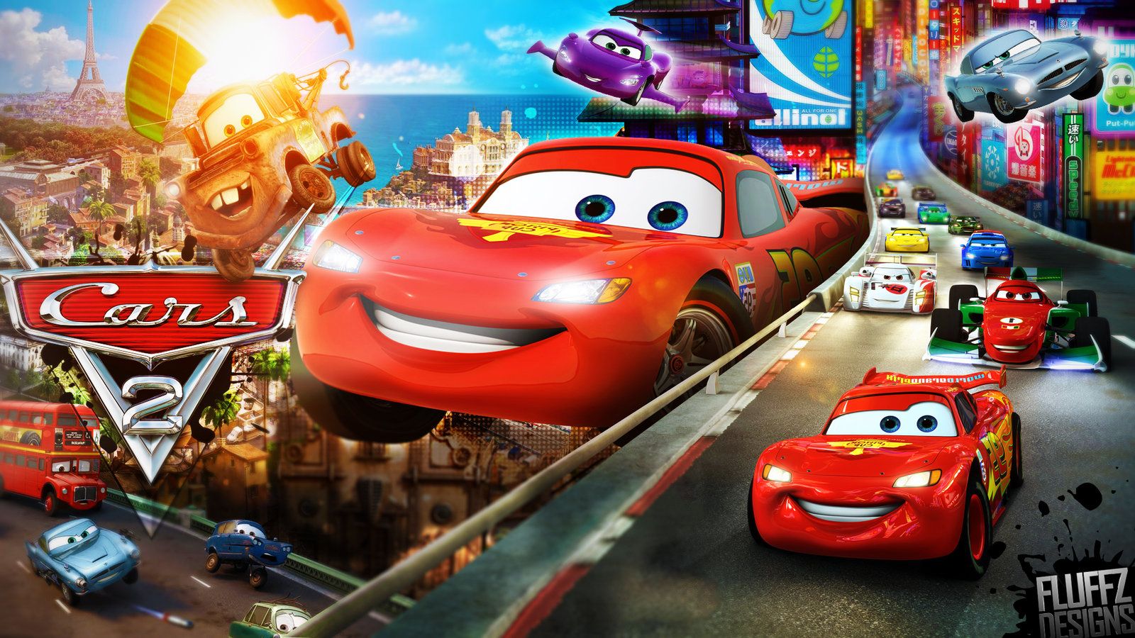 Detail Cars Disney Wallpaper Nomer 5