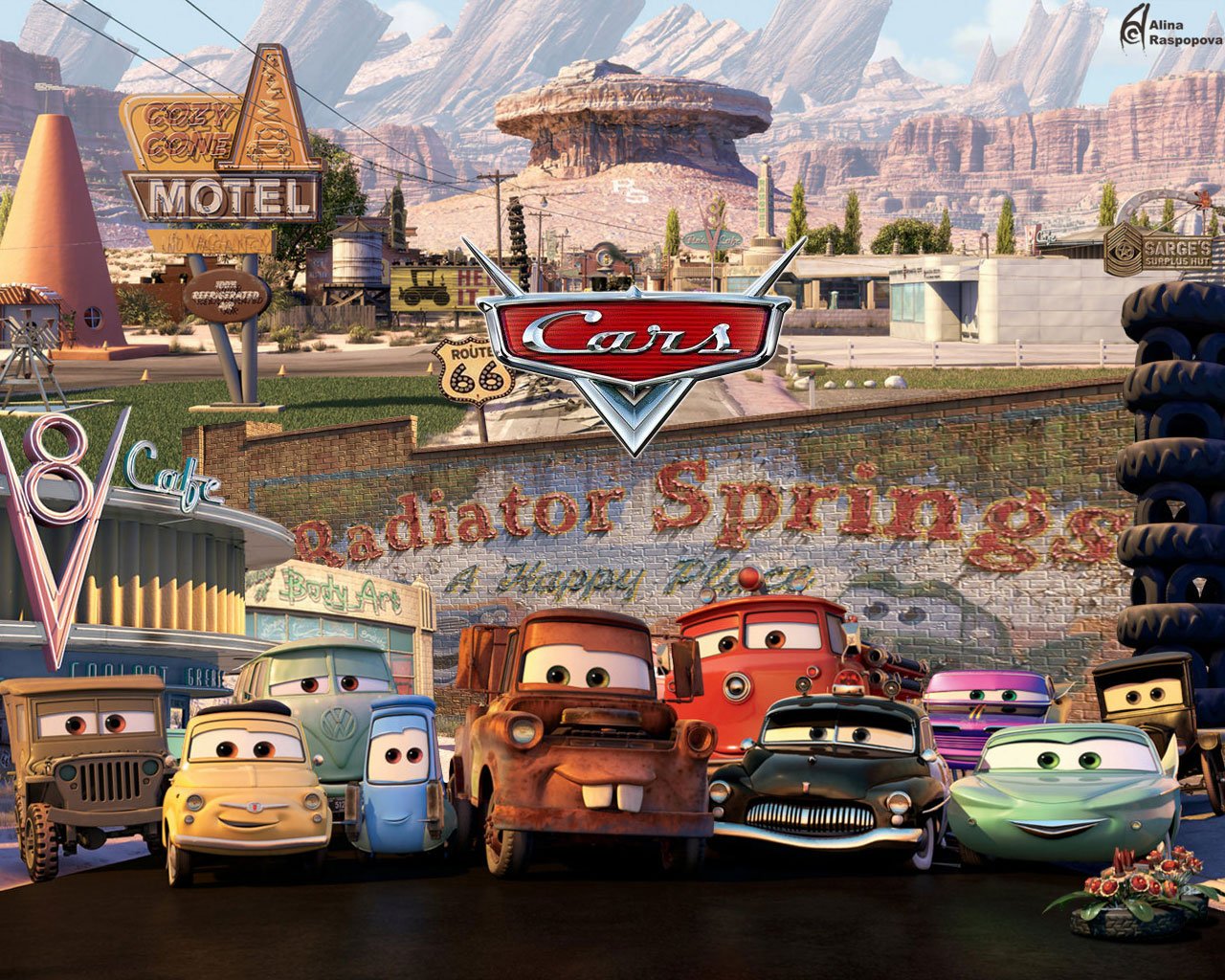 Detail Cars Movie Wallpaper Nomer 46