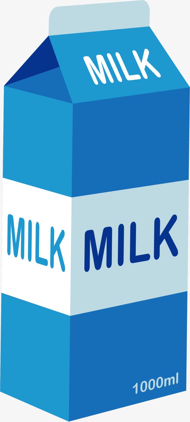 Detail Carton Of Milk Clipart Nomer 11