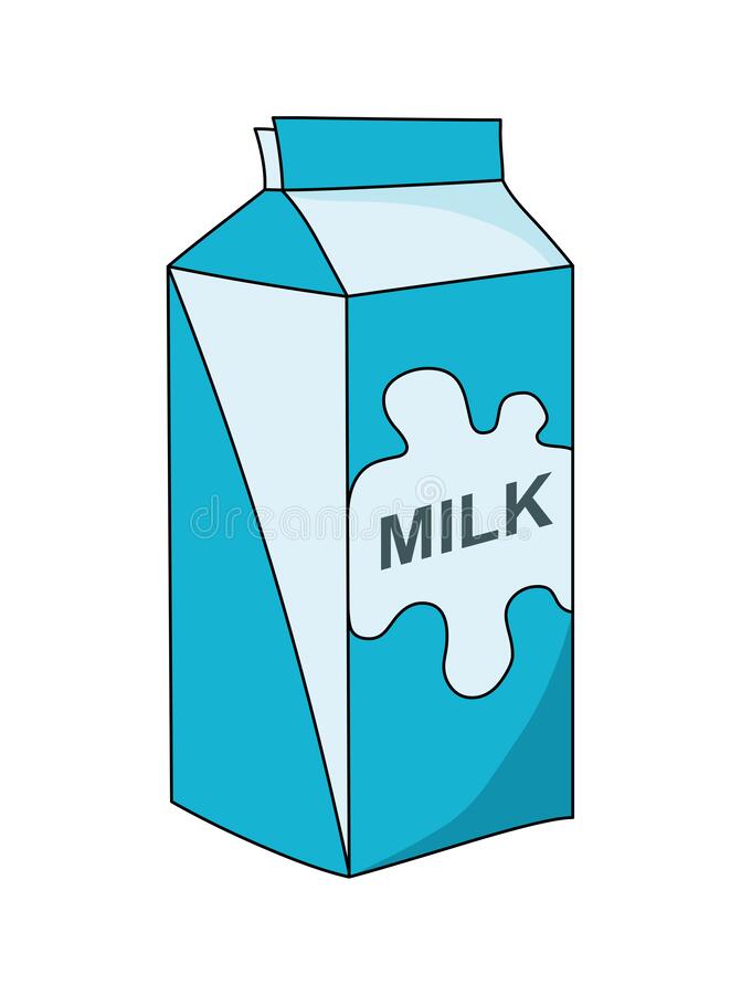 Detail Carton Of Milk Clipart Nomer 3