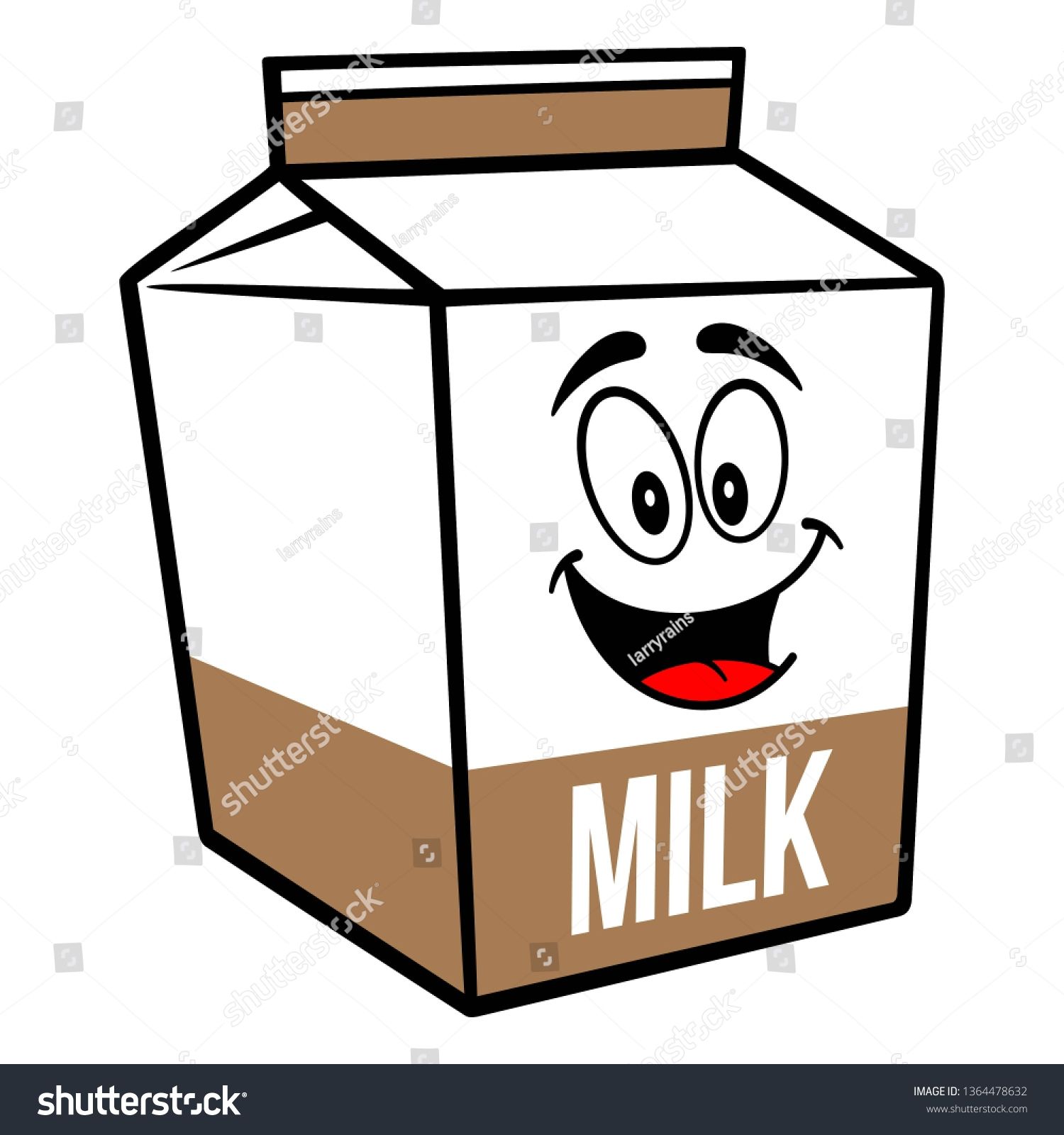 Detail Carton Of Milk Clipart Nomer 22