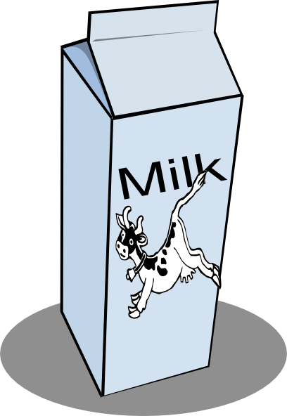 Detail Carton Of Milk Clipart Nomer 41