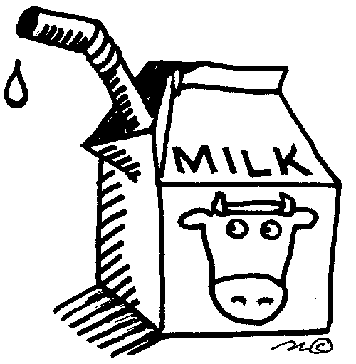 Detail Carton Of Milk Clipart Nomer 50