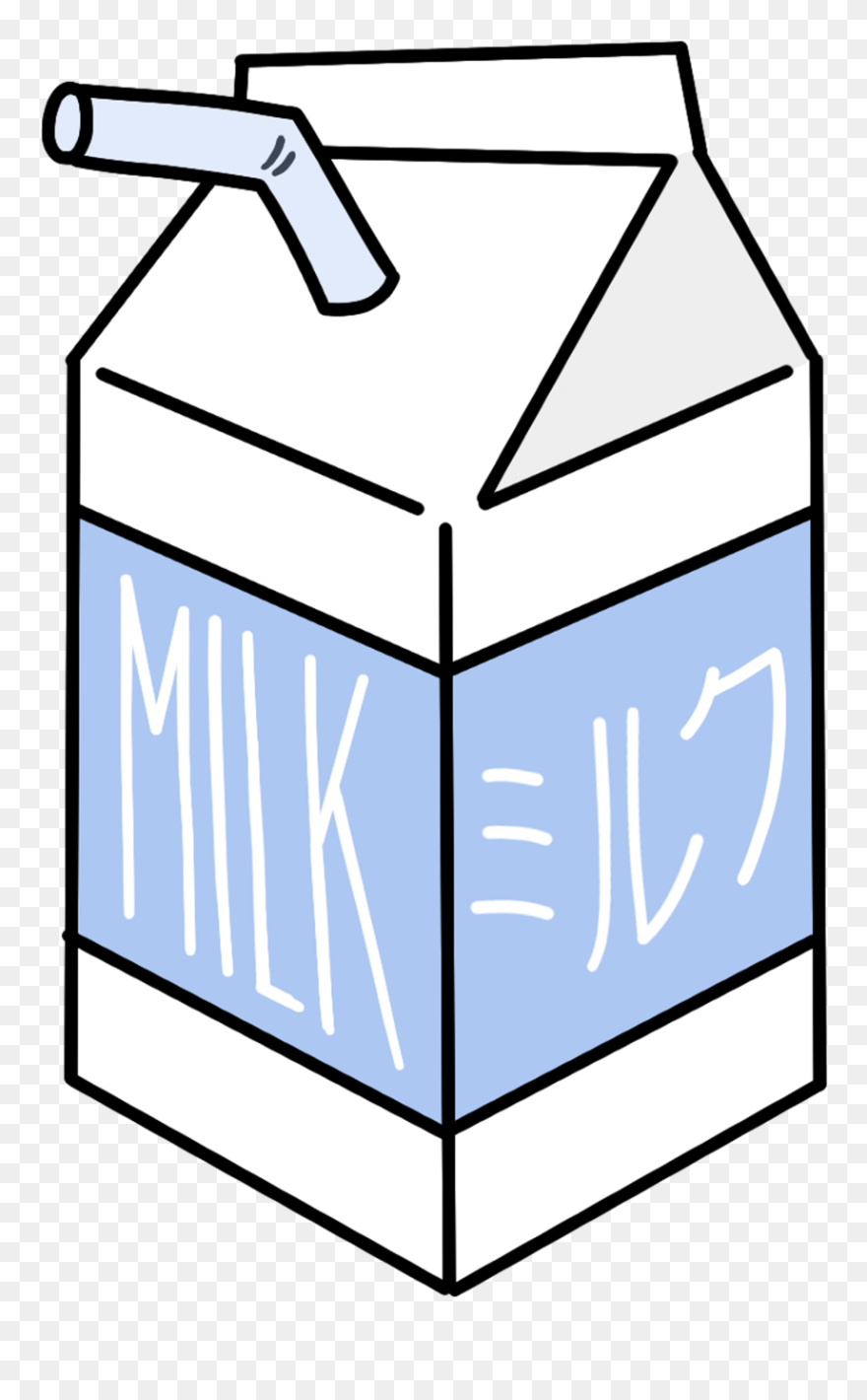 Detail Carton Of Milk Clipart Nomer 8