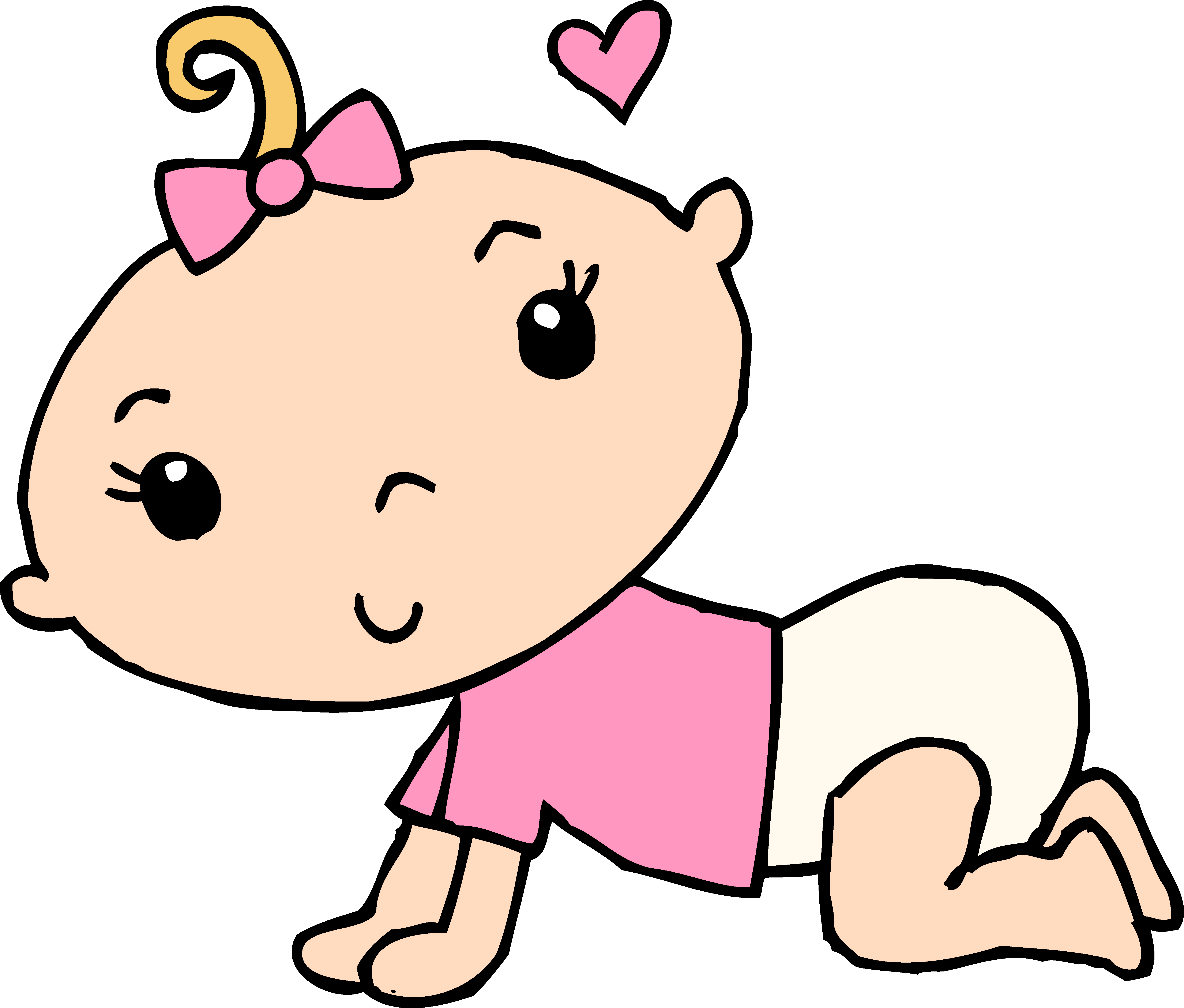 Detail Cartoon Baby Pictures Clip Art Nomer 19