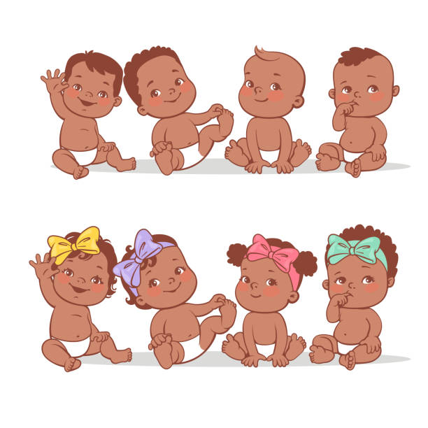 Detail Cartoon Baby Pictures Clip Art Nomer 29