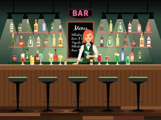 Detail Cartoon Bartender Pictures Nomer 33