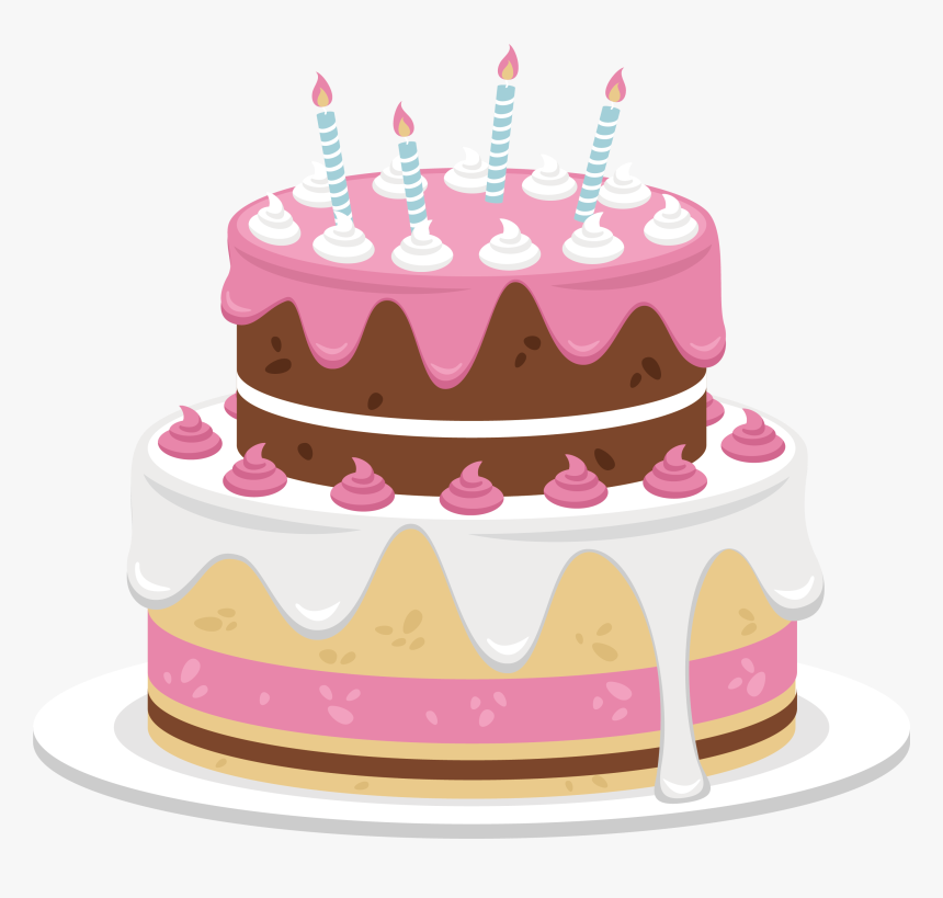 Detail Cartoon Birthday Cake Png Nomer 17