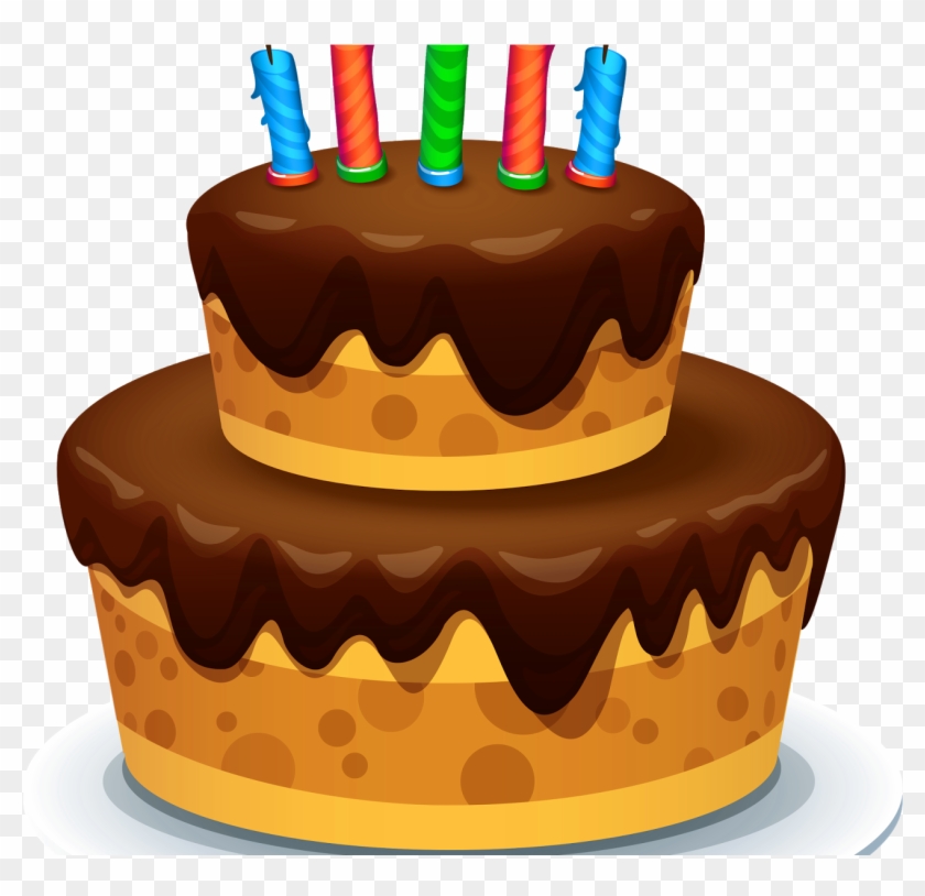 Detail Cartoon Birthday Cake Png Nomer 24