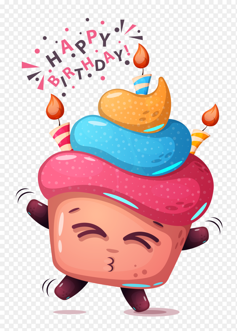 Detail Cartoon Birthday Cake Png Nomer 36