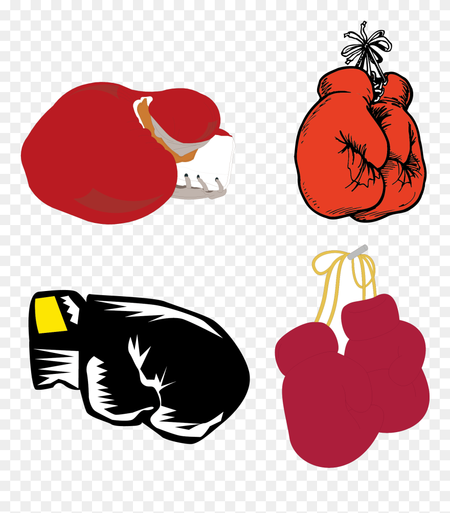 Detail Cartoon Boxing Gloves Png Nomer 46