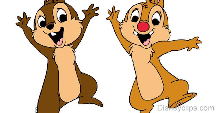 Detail Cartoon Chip And Dale Nomer 26