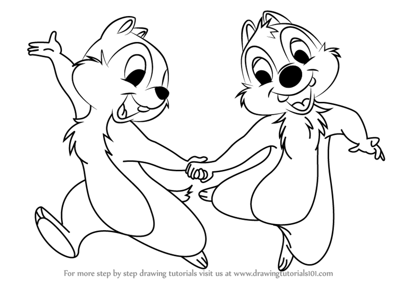 Detail Cartoon Chip And Dale Nomer 41