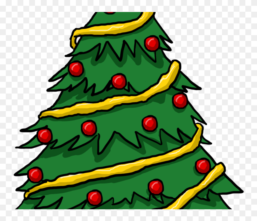 Detail Cartoon Christmas Tree Png Nomer 14