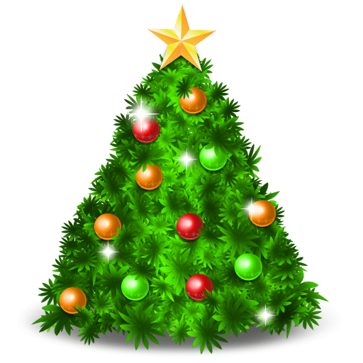 Detail Cartoon Christmas Tree Png Nomer 22