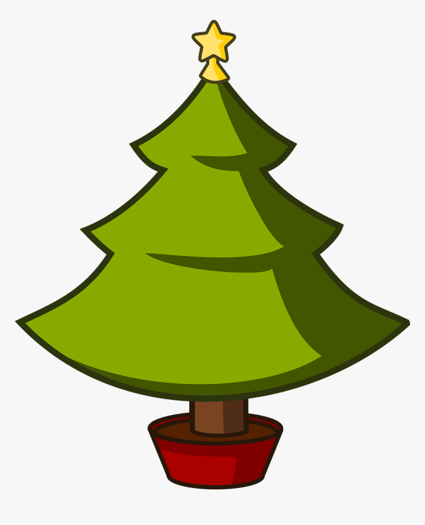 Detail Cartoon Christmas Tree Png Nomer 8
