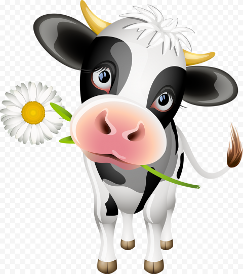 Detail Cartoon Cow Png Nomer 27