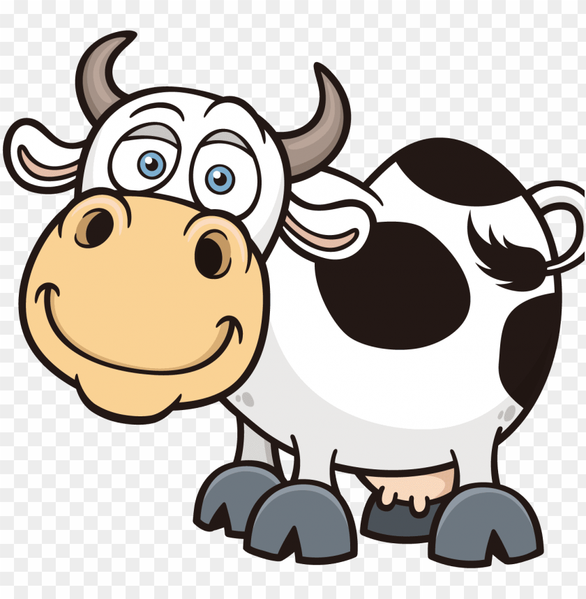 Detail Cartoon Cow Png Nomer 7