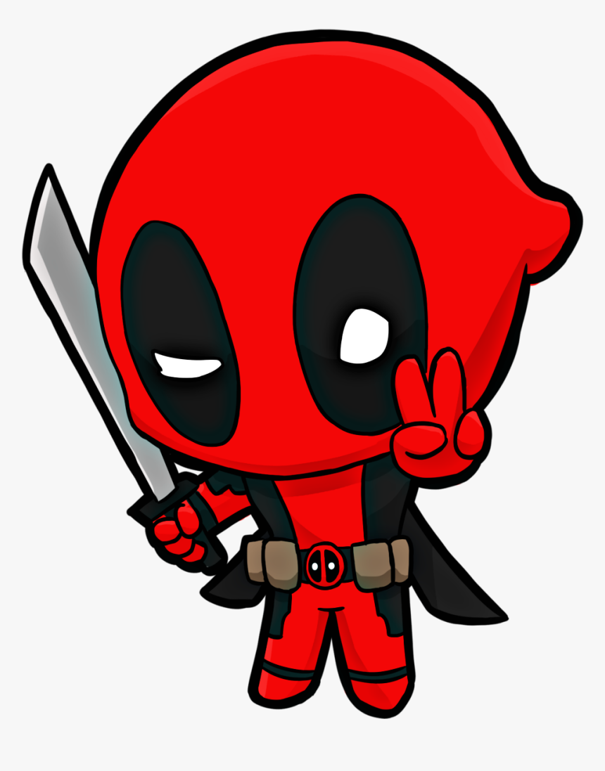 Detail Cartoon Deadpool Logo Nomer 3