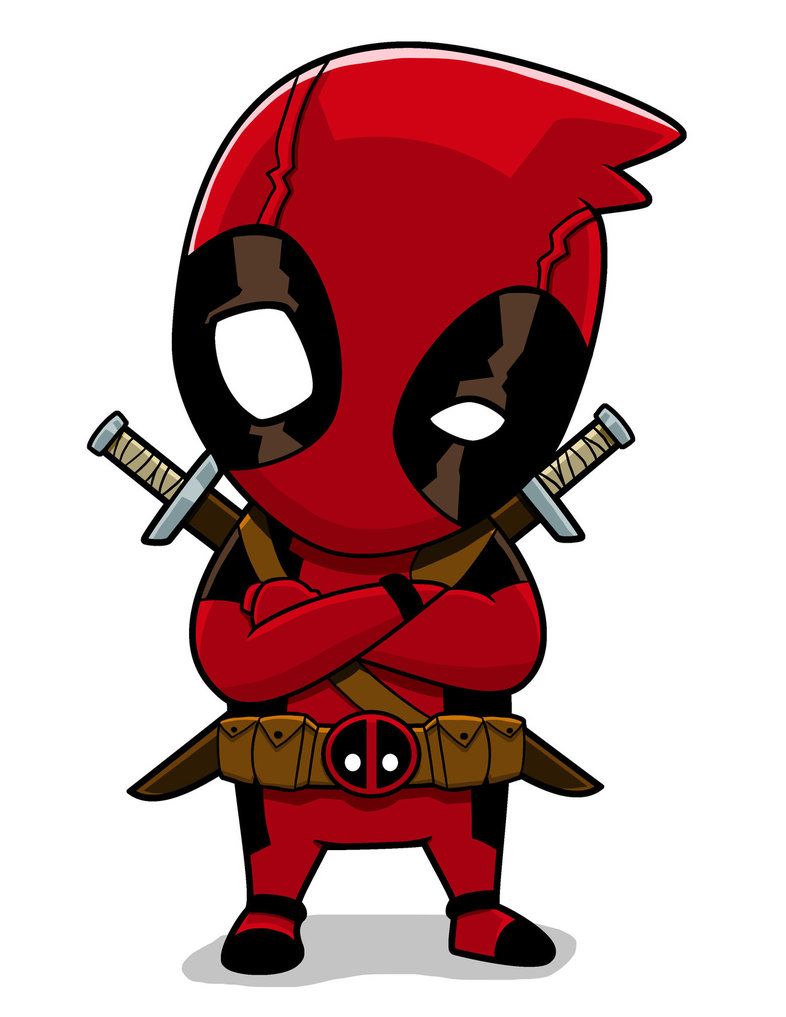 Detail Cartoon Deadpool Logo Nomer 6