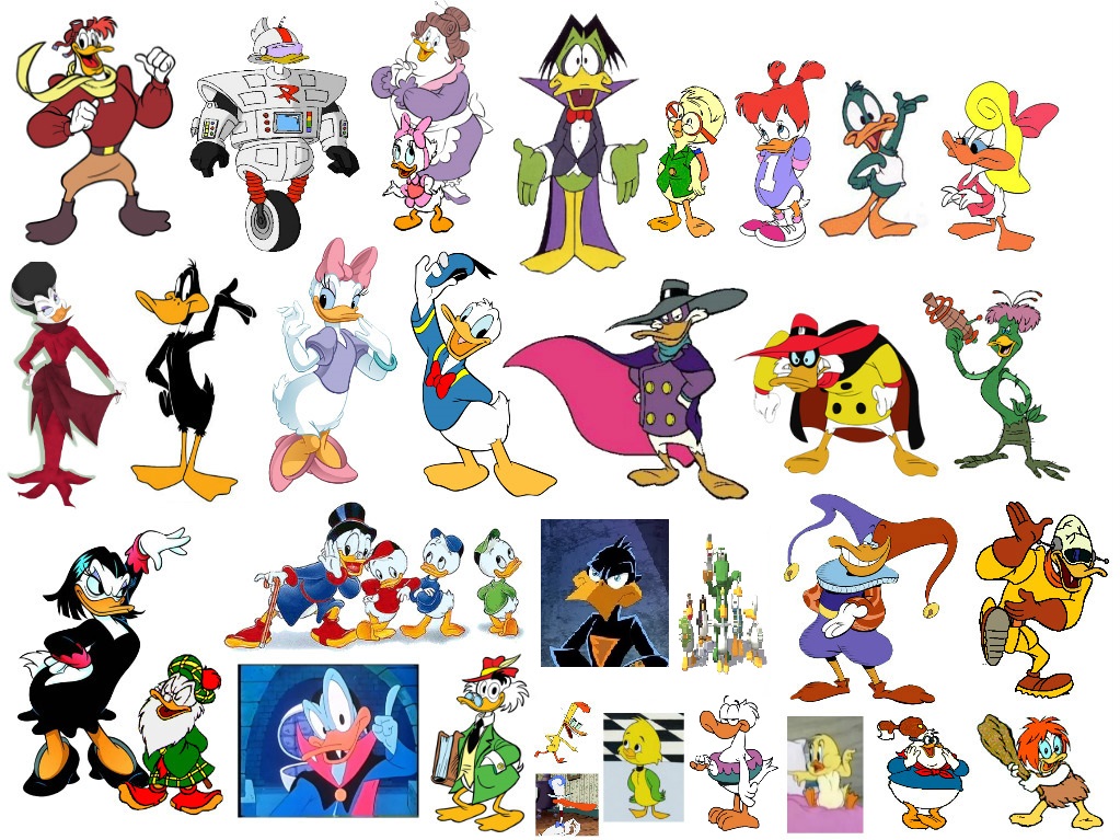 Detail Cartoon Duck Characters Nomer 3