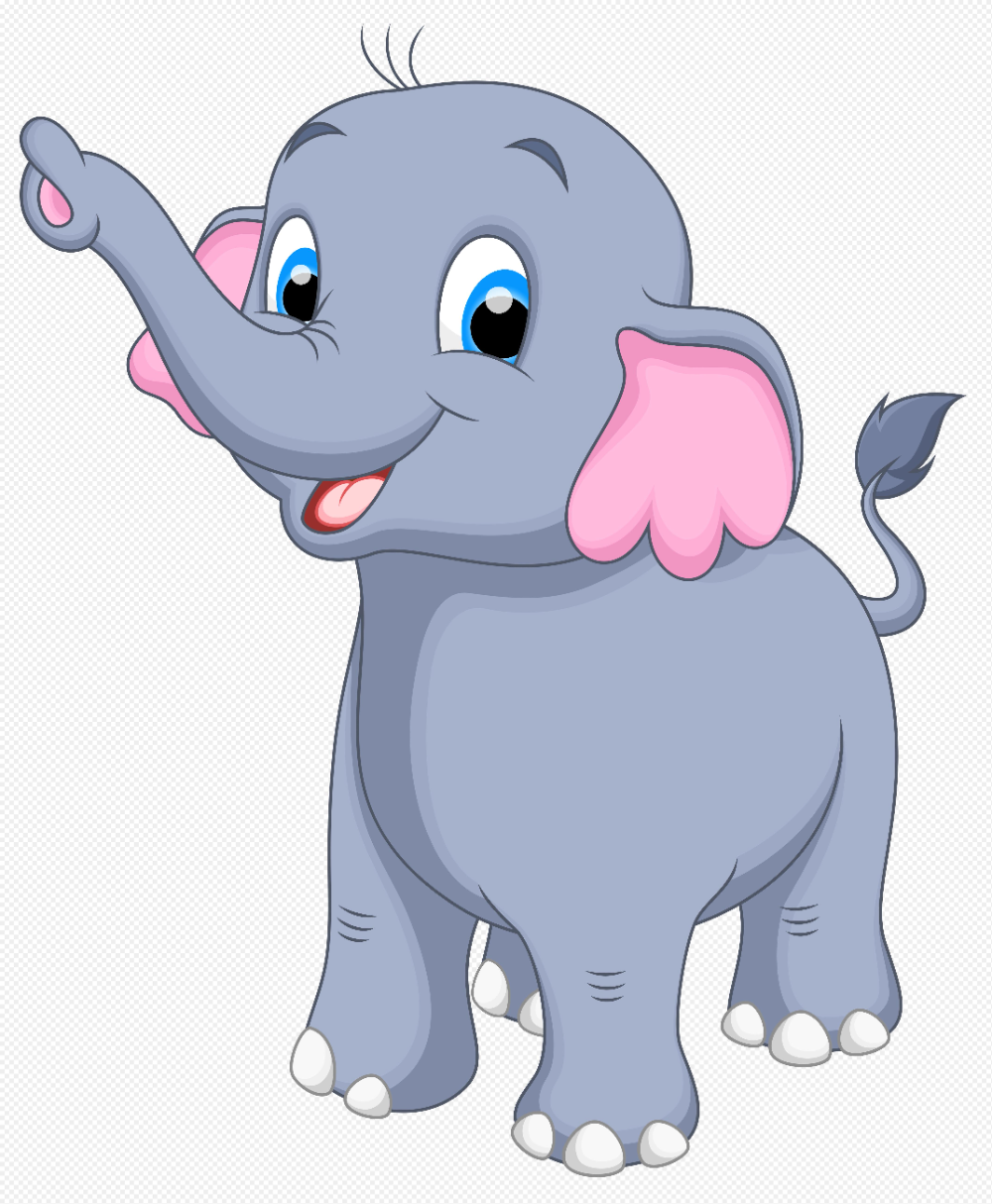 Cartoon Elephant Png - KibrisPDR