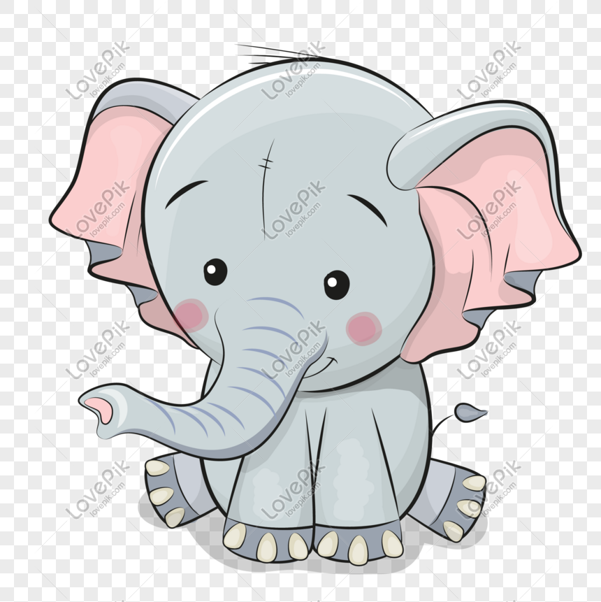 Detail Cartoon Elephant Png Nomer 25
