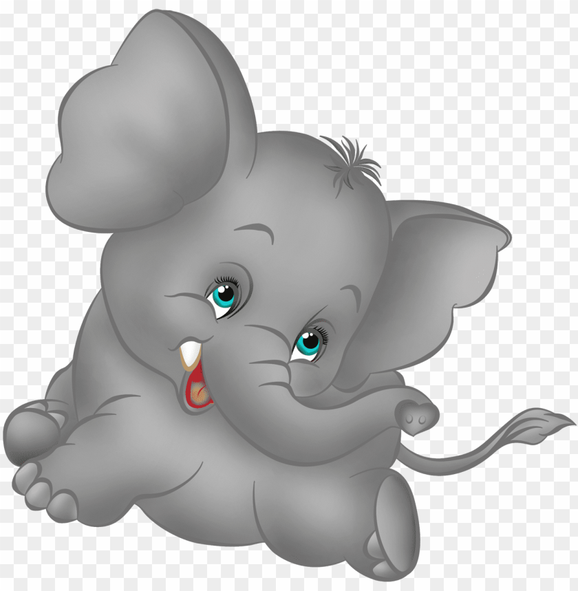 Detail Cartoon Elephant Png Nomer 30