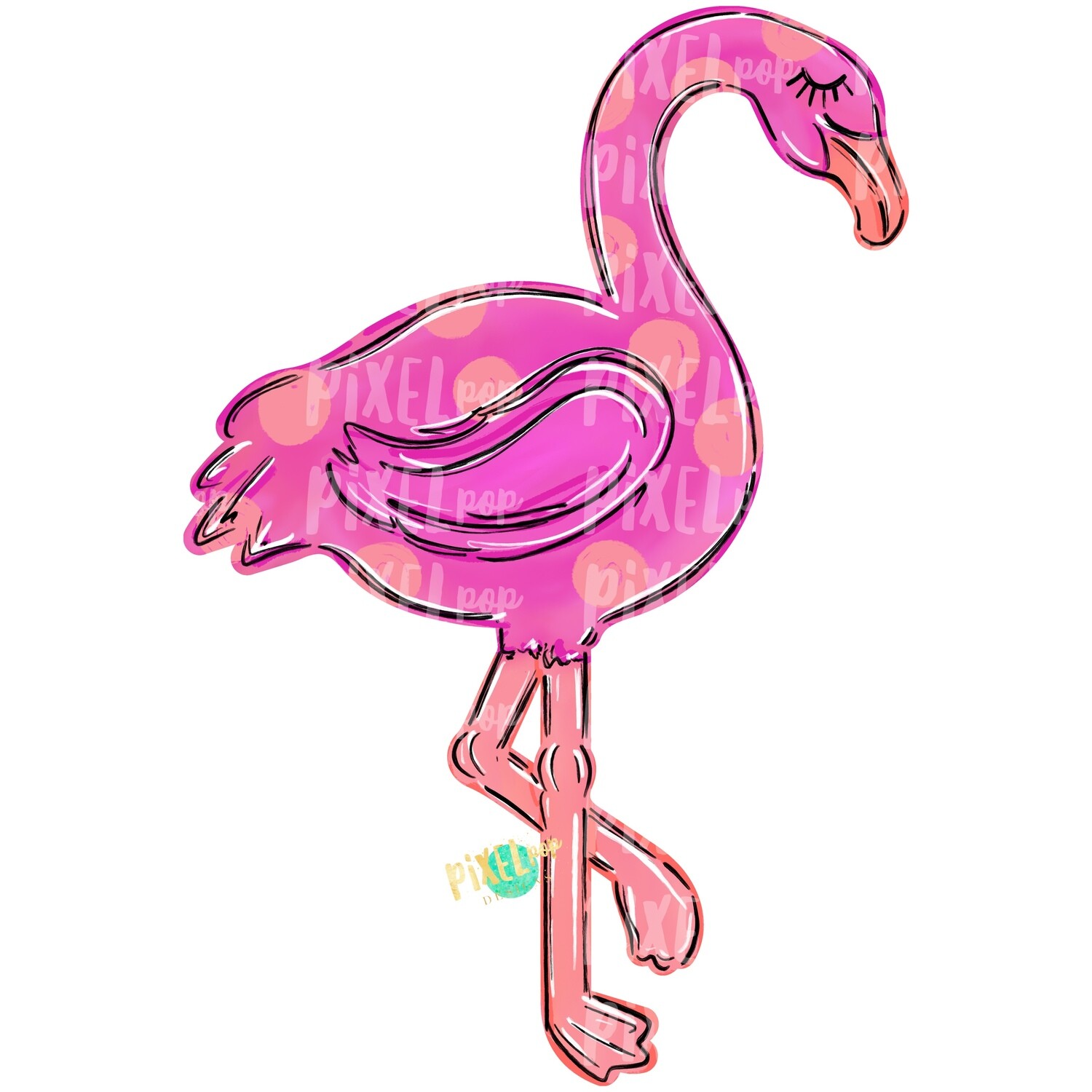 Detail Cartoon Flamingo Png Nomer 17