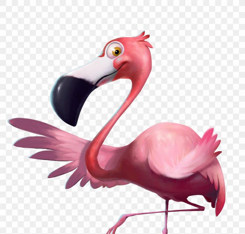 Detail Cartoon Flamingo Png Nomer 23