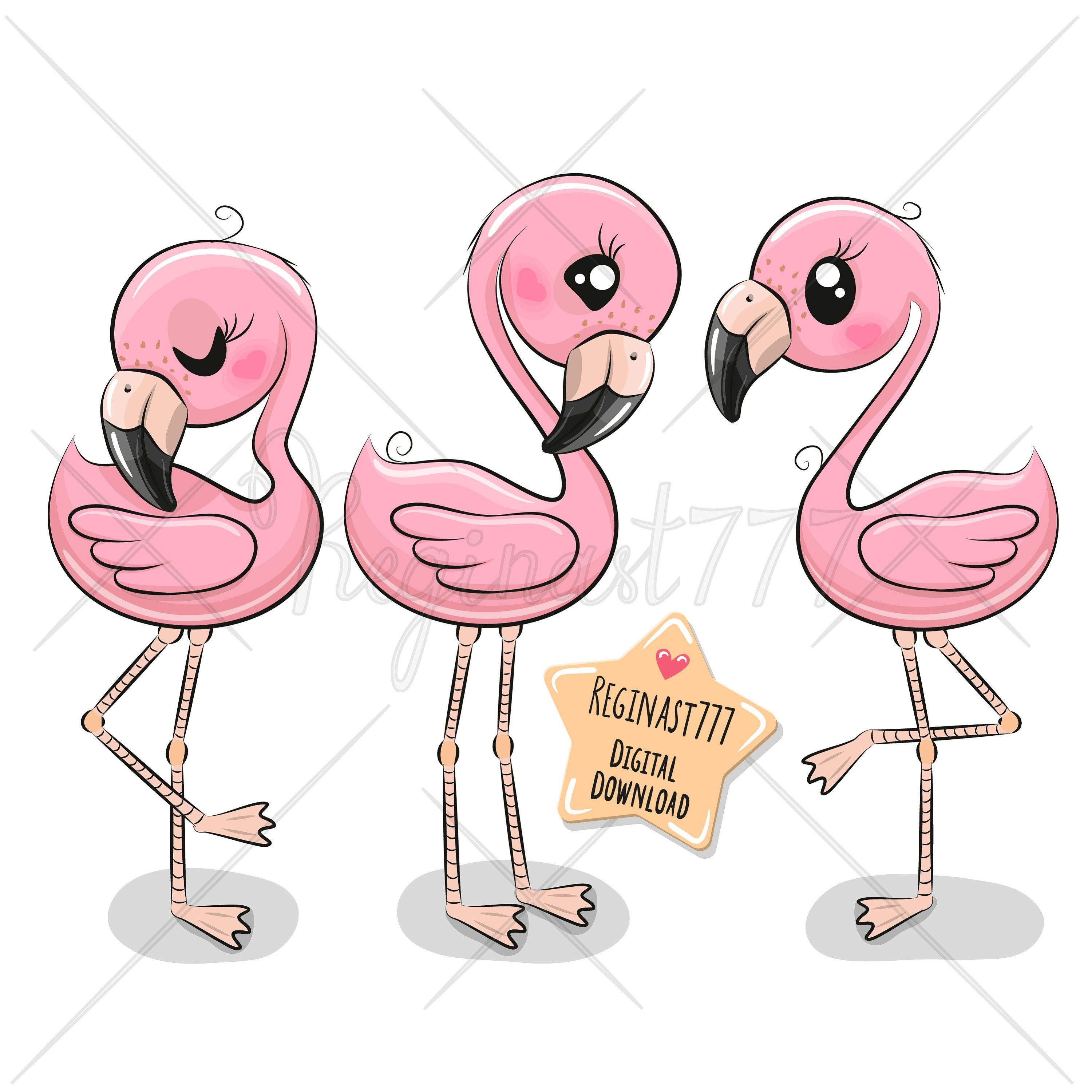 Detail Cartoon Flamingo Png Nomer 46