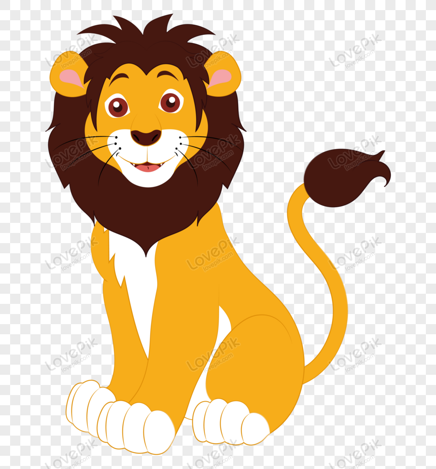 Detail Cartoon Lion Png Nomer 23