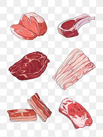 Detail Cartoon Meat Png Nomer 26