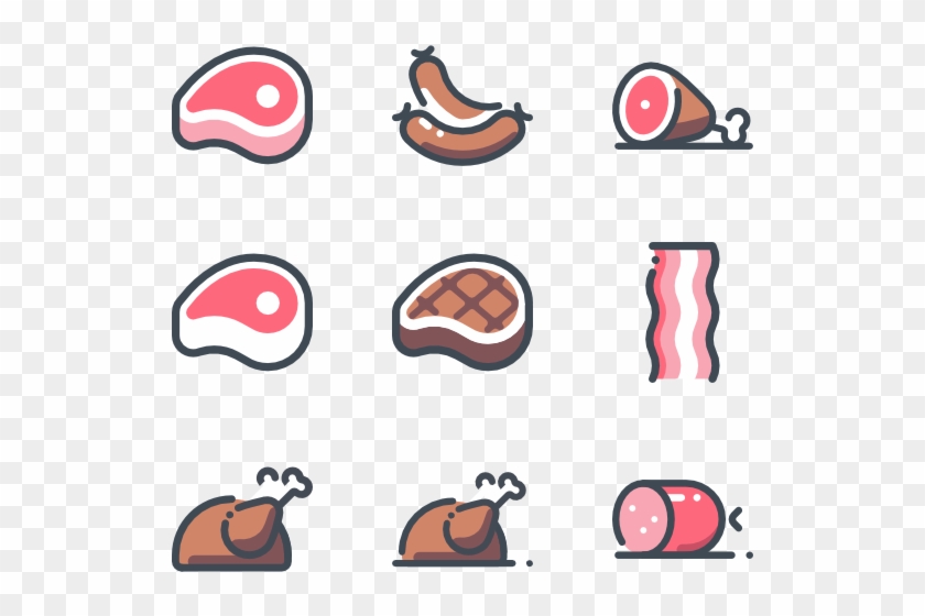 Detail Cartoon Meat Png Nomer 39