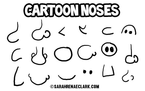 Detail Cartoon Nose Nomer 26