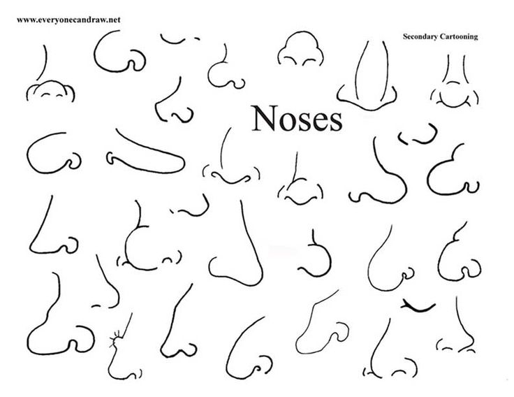 Detail Cartoon Nose Nomer 4