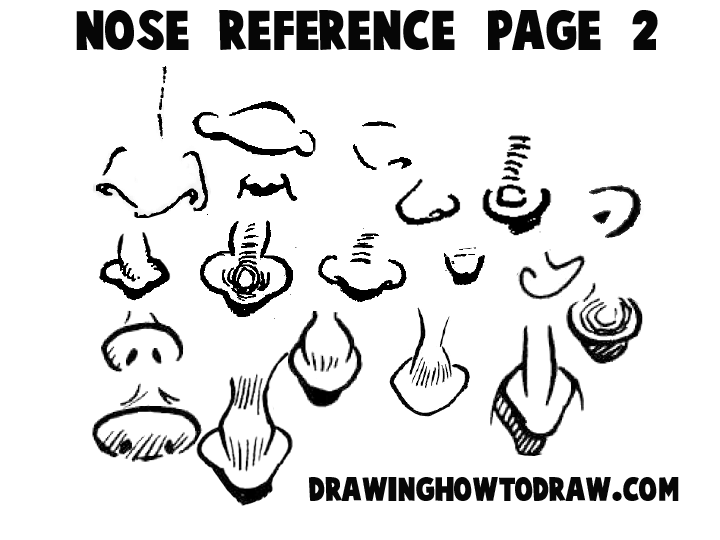 Detail Cartoon Nose Nomer 40